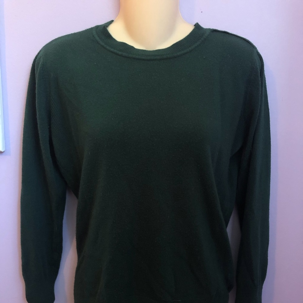 Primark green sweater medium